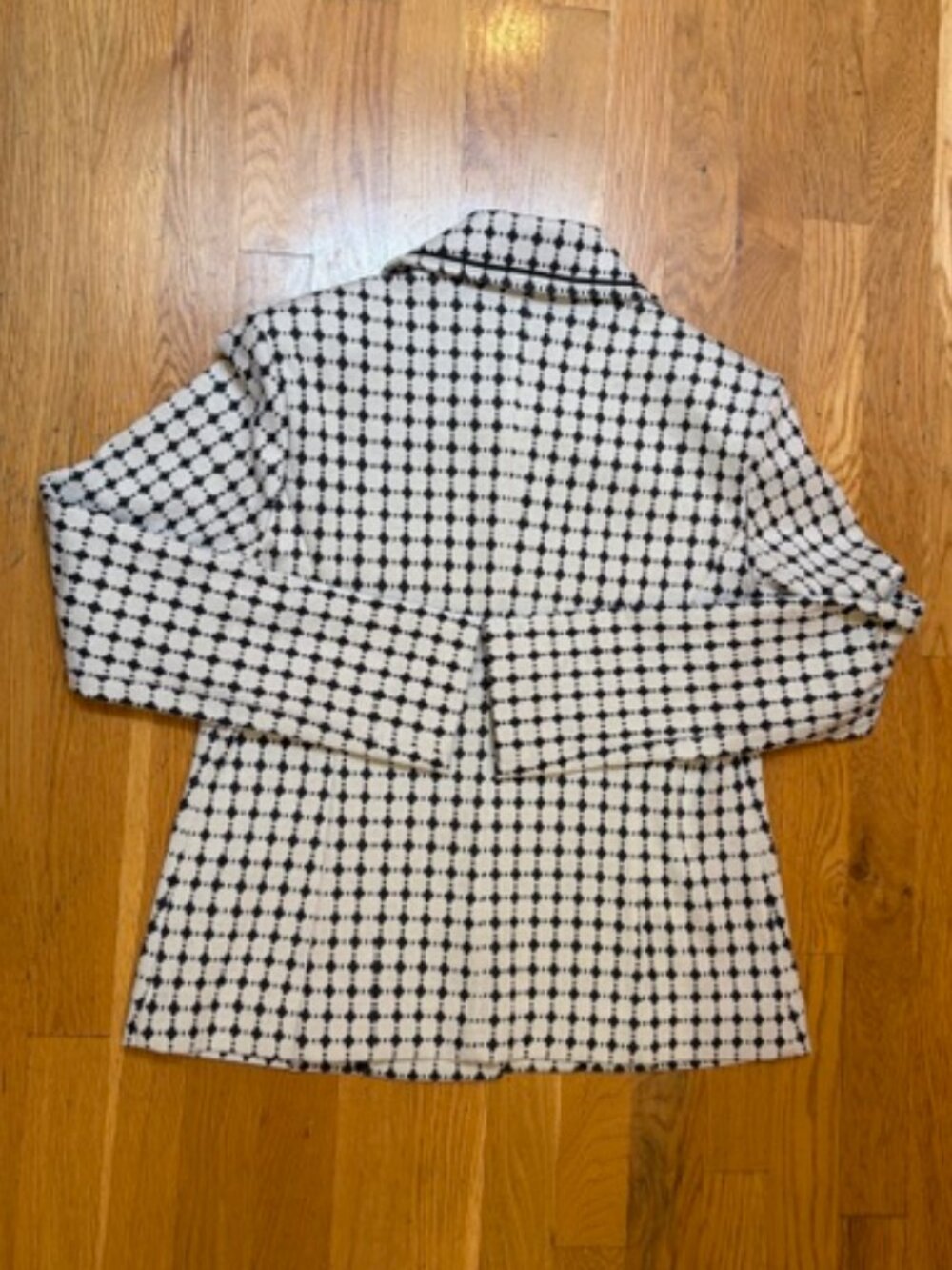 CABI Teatime Jacket Navy/White Size Small #6467 - Picture 12 of 12